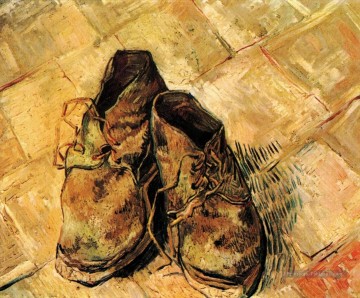 Une paire de chaussures Vincent van Gogh Peinture à l'huile